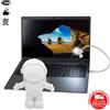 Boooh.it ASTRONAUTA LUCE LETTURA LAMPADINA ON/OFF : ILLUMINAZIONE LED LETTURE NOTTURNE | ACCENSIONE CAVO USB