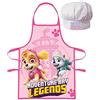 howa accessori da cucina per bambini set grembiule e cappello da