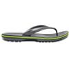 ARTCRAFTS INTERNATIONAL SpA CROCS Crocband Flip Unisex Graphite Volt Green Taglia 7 Mis 39-40
