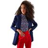 Trendyol Blu Navy Giacca Blazer, 68 Donna