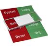 Indicazione libero/occupato, multilingue NO-DK-SE-NL - kaiserkraft