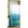 Gardinenbox Tenda con occhielli, in voile, conforme allo standard 100, 100% poliestere, turchese, 1 pezzo 245 x 140 cm