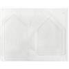 RAYHER HOBBY 36059000, Stampo In Plastica, 2 Case, 13,5 16,5 Cm, Profondità 3 Cm, Pet, Trasparente, 2.97 X 2.1 X 0.4 Cm