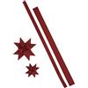 Creativ Stella Strips, rosso, taglia unica