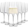 Krosno Bicchieri da Vino Bianco Set di 6, 400 ml, Collezione Infinity