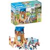 PLAYMOBIL Horses of Waterfall 71353 Stalla con recinto, Avventure nel pittoresco Waterfall Ranch con Amelia e Whisper, Giochi di Ruolo Divertenti, Giocattolo sostenibile per Bambini dai 5 Anni in su