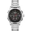 BOSS Orologio con Cronografo Solare al Quarzo da Uomo Collezione SOLGRADE con Cinturino in Acciaio Inossidabile Argentato - 1514032