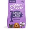 Edgard Cooper Edgard & Cooper Crocchette Cani Cibo Secco Senza Cereali Mangime Naturale, Alimentazione Completa, Sana ed Equilibrata per Cani di Ogni Taglia (Cuccioli - Salmon/Tacchino, 700 g (Confezione da 1))