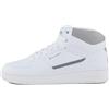 Champion Rebound Evolve II Mid Element, Sneakers Uomo, Bianco/Grigio (WW004), 44 EU