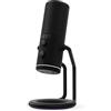 NZXT Capsule - AP-WUMIC-B1 - Microfono USB Streaming Audio - Modello polare cardioide unidirezionale - Pickup vocale ad alta risoluzione - Nero