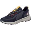 Champion Street Trek, Sneakers Uomo, Blu Marino/Bordeaux/Arancione (BS501), 43 EU