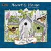 LANG HEART & HOME® Calendario da parete 2023