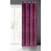 Eurofirany Villa Tenda Oscurante, Tenda con Occhielli - 1 pz, Tenda Extra Lunga, Elegante, Tinta Unita, Soggiorno, Camera da Letto, Densità 290 g/m², 140x250 cm, Viola