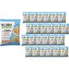 Valsoia - Le Chips Light, Vegetali di Soia e Patate, Box Da 24 Confezioni da 25 Grammi, 100% Vegetale, Ricco di Proteine e Fibre, Ideali per Vegani e Vegetariani, Perfetto come Spuntino