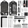 VMAN 145 in 1 Set Cacciaviti Precisione, Kit Cacciaviti Professionali Magnetici con Set Estrattore Viti Acciaio S2, Mini Cacciavite di Riparazione per Smartphone, iPhone, PC, Laptop, Occhiali