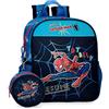 Marvel Spiderman Totally awesome Zaino prescolare adattabile Blu 21x25x10 cm Poliestere 5,25L