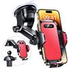 VANMASS 【Versione PRO Supporto per Telefono Auto 【Grado Militare】 2025 Aggiornato Ventosa Clip Mobile Automobile Cradles Van Accessori Parabrezza Cruscotto per iPhone 16 15 14 Pro Max Samsung Android