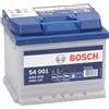 SMC BATTERIA DI AVVIAMENTO PER AUTO S4 BOSCH 44Ah 12 V 440 A NUOVA