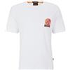 BOSS TeeUniverse T-Shirt, Open Beige280, XL Uomini