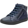 Geox J Gisli Girl B, Scarpe da Ginnastica, Navy Silver, 29 EU