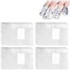 Keyohome 500PCS Remover Foil Wraps del Rimuovere Smalto Unghie del Gel di Rimozione Rimuovere Smalto Semipermanente Strumento Manicure