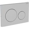 PLACCA DI COMANDO GEBERIT SIGMA 20 ROUND ACCIAIO SPAZZOLATO AVVITABILE 115.889.SN.1