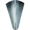 SCUDO DI PRUA INOX 316 450x680MM