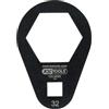 KS Tools 150.9588 3/8 Chiave poligonale a innesto, extra piatta, 32 mm