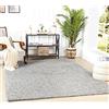 Livabliss Tappeto Shaggy Home Ampio Tappeto Salotto Moderno, Sala da Pranzo, Morbido Tappeti Shaggy per Camera da Letto, Motivo Astratto Berbero Peloso, leggera da Pulire, 160x220 cm Grigio
