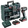 Metabo SB 18 L SET drill Senza chiave Nero, Verde 1800 Giri/min 1,6 kg