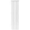 Fondital 82LAM01406 Radiatore in alluminio estruso Garda DUAL 80, 1600 mm, 6 elementi, bianco