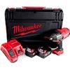 Milwaukee 00 Fuel M18 FHIWF12-502X-2-Batterie 5,0 Ah-1 M12-18FC 4933459696, colore: Rosso, 18 V, Red