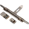 KOTARBAU® Chiavistello in ferro battuto, 340 mm, per verniciare o saldare