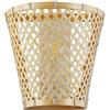 B·LED BARCELONA LED BARCELONA LED Applique da parete in vimini Pani artigianale paralume in legno, bambù e fibre naturali, stile boho, isola, giapponese, moderno, industriale e classico per soggiorno, camera e scala
