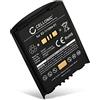 CELLONIC, Batteria per Lettore codice a Barre Compatibile con Motorola Symbol MC65 Compatibile con Zebra Motorola MC65 Compatibile con Motorola Symbol MC55 (3600mAh, 3.7V)