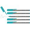 Edding Fineliner, colore: turchese, confezione da 5 pezzi