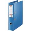 Rexel Choices, Raccoglitore ad anelli a leva, dorso 75 mm, capacità 500 fogli, copertina in plastica, cartella di file, 2115512, azzurro