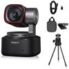 OBSBOT Tiny 2 - Webcam PTZ 4K alimentata AI, 1/1,5, CMOS 4X, messa a fuoco più veloce, USB 3.0, 10 volte più veloce, controllo vocale, con supporto da tavolo