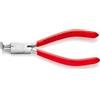 KNIPEX Pinza per anelli di sicurezza per anelli di sicurezza interni a fori cromata rivestiti in resina sintetica 130 mm, 44 23 J11