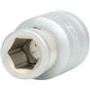 KS Tools 911.4312-E 1/2 x Bussola con adattatore con anello di serraggio per inserti 10mm su rimorchio