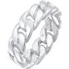Elli Ring Ladies Chunky Chain Trend In 925 Sterling Silver