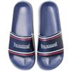 hummel Pool Slide Retro Unisex Athleisure Sandali & Scarpe da Pooch con Traspirante, blu navy, 38 EU