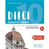 Hueber Dieci A1 - einsprachige Ausgabe. Kurs- und Arbeitsbuch mit Code: lezioni di italiano.corso di lingua italiana per stranieri