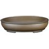 Vaso per bonsai ovale in gres 40x30,5x7,5 cm - SM015a