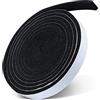 Carkio Guarnizioni per affumicatore, guarnizione per barbecue ad alta temperatura, ad alta temperatura fumatore barbecue guarnizione ignifuga per fumatori, coperchio barbecue, 3/4 x 1/8 15 feet