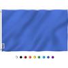ANLEY Fly Breeze 3x5 Piedi Bandiera Blu - Colore Vivido e Resistente Ai Raggi UV - Testata In Tela E Doppie Cuciture - Bandiera Blu Poliestere Anelli Ottone 3 X 5 Piedi