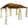 GENERICO Teli Ricambio Gazebo Acciaio Barbados Mt.3X4