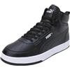 PUMA CAVEN 2.0 Mid WTR, Scarpe da Ginnastica Unisex-Adulto, Black Silver White, 48.5 EU