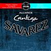 Savarez Corde Savarez per chitarra classica Alliance Cantiga set, Tensione Mista, blu-rosso, Cantini normali, Bassi Alta, 510ARJ