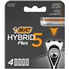 BIC HYBRID FLEX 5 LAME X 4
